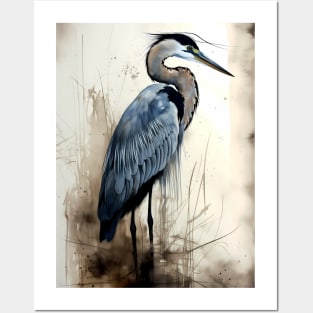 Great Blue Heron Posters and Art